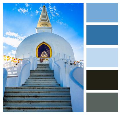 Stupa Buddhist Temple Hungary Image